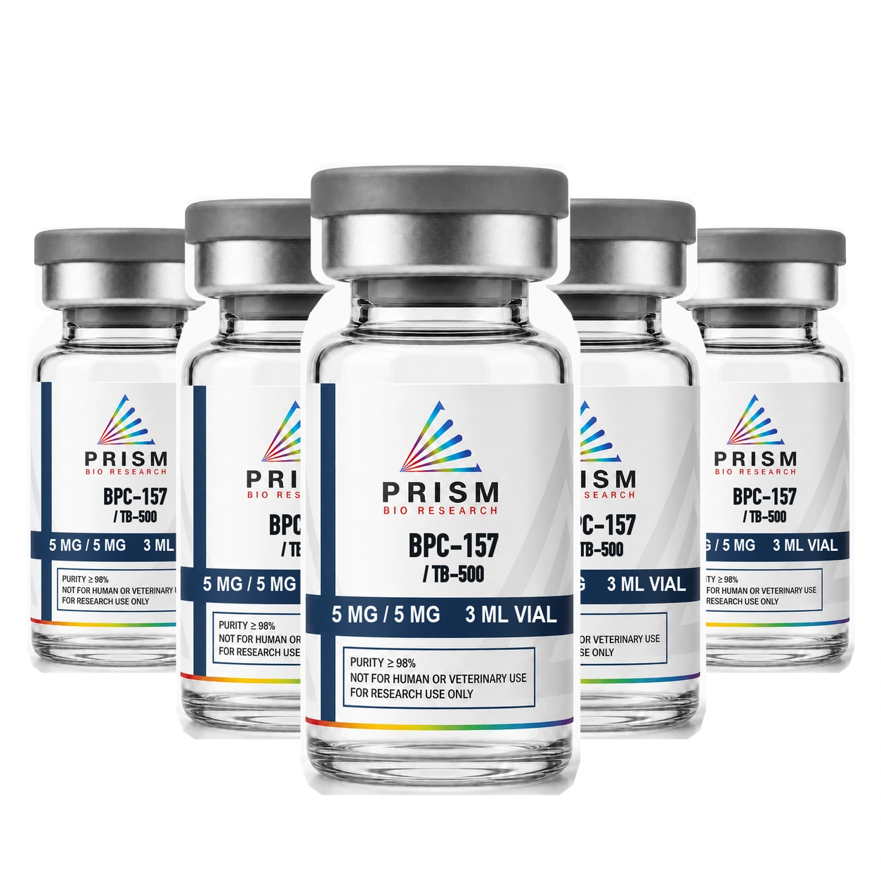 BPC-157 + TB-500 Research Peptide Blend, 5 mg each - Image 3